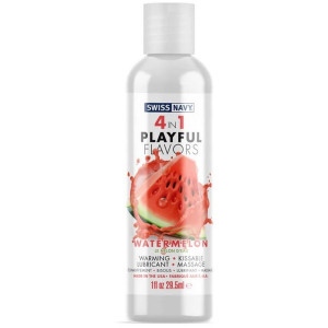 Lubrykant na bazie wody - Watermelon Flavor 30 ml - o smaku arbuza - Swiss Navy