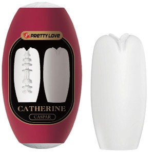 Masturbator "jajeczko" - Catherine Caspar - pochwa, TPR - PRETTY LOVE