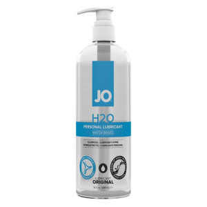 Lubrykant na bazie wody - H2O Lubricant 480 ml - do zabawek i prezerwatyw, uniwersalny - System JO