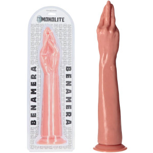 Dildo do fistingu - Benamera - w kształcie ręki, Cieliste PVC - Toyz4Lovers