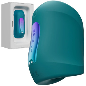 Masturbator sterowany aplikacją - Gush 2 - na USB, Zielony, Silikonowy - Lovense