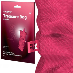 Torebka do przechowywania gadżetów - Treasure Bag M - Różowa Satisfyer