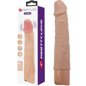 Wibrator realistyczny - Leander - na USB, Cielisty Pretty Love
