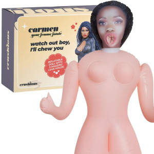 Realistyczna lalka miłości - CARMEN - Cieliste, PVC - CRUSHIOUS