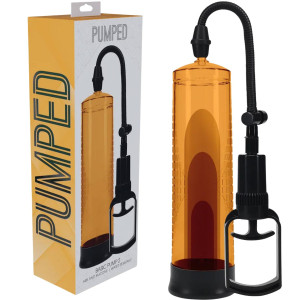 Klasyczna pompka do powiększania penisa - Basic Pump 2 - Pomarańcz - Pumped