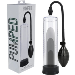 Klasyczna pompka do powiększania penisa - Basic Pump 1 - Przezroczysta - Pumped