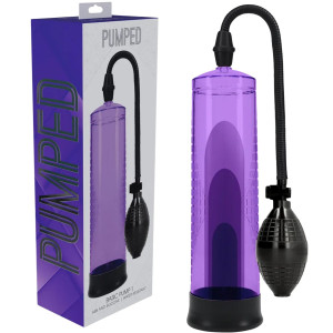 Klasyczna pompka do powiększania penisa - Basic Pump 1 - Fioletowa - Pumped