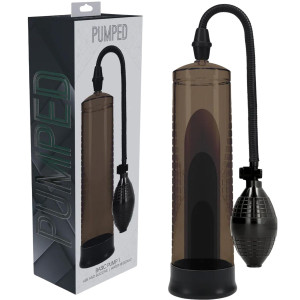 Klasyczna pompka do powiększania penisa - Basic Pump 1 - Czarna - Pumped