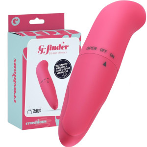 Stymulator punktu G - G-FINDER MINI - na baterie, Różowy CRUSHIOUS