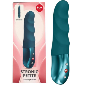Wibrator do punktu G - Stronic Petite - z ruchami posuwistymi, USB Zielony Fun Factory