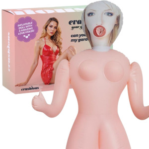 Realistyczna lalka miłości - EVA THE GIRL NEXT DOOR - damska, Cielista PVC - CRUSHIOUS