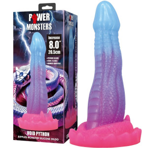 Futurystyczne dildo - Monsters Void Python - na przyssawce, Silikonowe - Power
