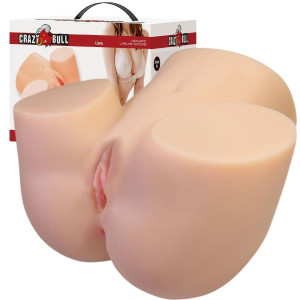 Masturbator realistyczny - Liora - pochwa i anal z wibracjami, USB Crazy Bull