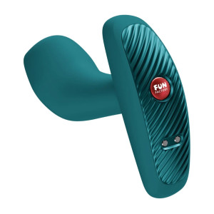 Wibrujący masażer prostaty - Bootie Vibe - na USB, Zielony - Fun Factory