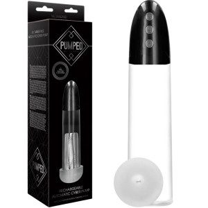 Automatyczna pompka do powiększania penisa na USB, Przezroczysta - Pumped