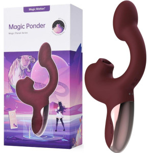 Wibrator wielofunkcyjny Magic Ponder sterowany aplikacją na duże odległości! USB - Magic Motion