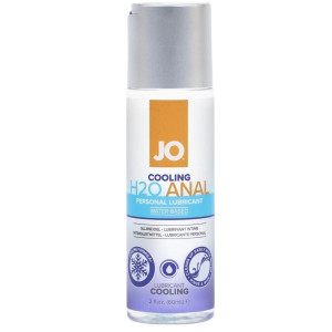 Lubrykant analny na bazie wody  - H2O Glijmiddel Koel 60 ml - efekt chłodzenia - System JO