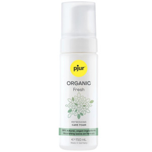 Pianka odświeżająca do pielęgnacji intymnej - ORGANIC Fresh 150 ml - wegańska - Pjur