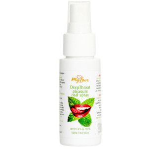 Znieczulający spray do seksu oralnego - Deep Troat 50 ml - łagodzący błonę śluzową, MyLove