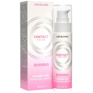 Lubrykant na bazie wody - Vaginale Burning 60 ml - z efektem rozgrzewania - Lube4Lovers