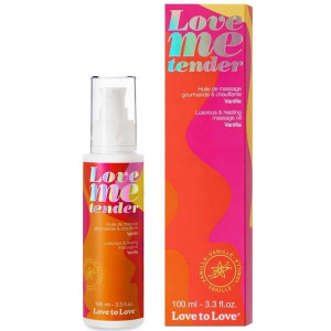 LOVE ME TENDER - MASSAGE OIL - VANILLA 100ML / 3.3FL.OZ. - gotowe