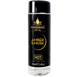 HOT Massage Oil amber & musk 100 ml - gotowe