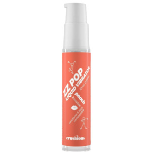 Lubrykant smakowy do zabaw oralnych -  ZZ POP 10 ml - smak brzoskwiniowy, CRUSHIOUS