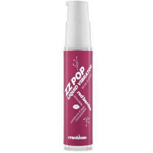 Lubrykant oralny z efektem wibracji - ZZ POP LIQUID 10 ML - owoce leśne, CRUSHIOUS