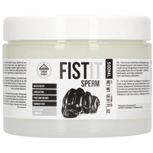 Lubrykant na bazie wody do fistnigu - Sperm Lubricant - 500 ml - do lateksu, Fist it!
