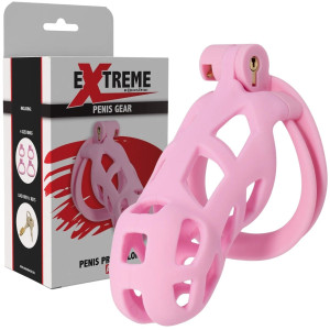 Penis Prison Cock Cage Long Pink