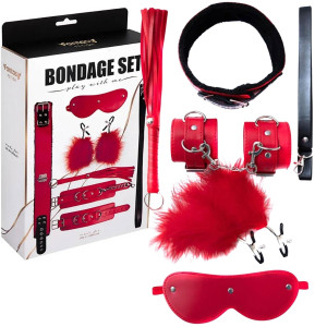 Bondage Set consists of 5 BDSM pieces