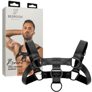 Bedroom Fantasies - Bruno Bondage Harness Black
