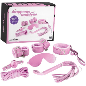 CRUSHIOUS DUNGEONS & MAIDENS BDSM KIT PINK