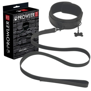 Prowler RED Collar and Leash