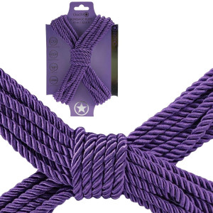 Polyester Bondage Rope - 32.8 ft / 10 m - Purple