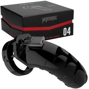 Model 04 Chastity Cock Cage Black - 11,5 cm