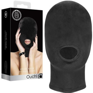Mask with Mouth Opening