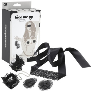 LACE ME UP BLACK LACE SET CRUSHIOUS