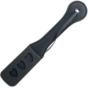 Packa do zabaw BDSM z ozdobnymi serduszkami, Czarna - Calexotics