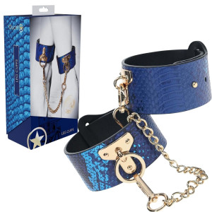 Florence Collection - Leg Cuffs - Blue