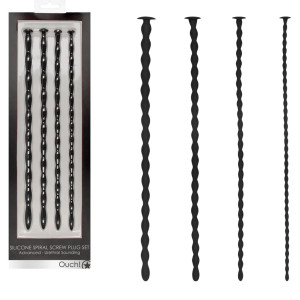 Silicone Spiral Screw Plug Set Advanced
