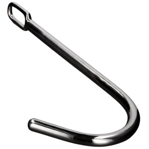 Hak analny - True Bondage Hook - do zabaw BDSM, Stalowy - Steel
