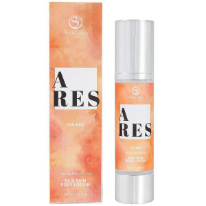 Balsam do ciała dla mężczyzn - ARES SILK SKIN BODY LOTION 50 ml - Secret Play