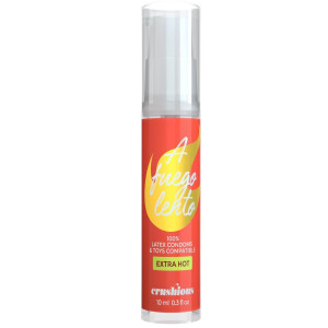 Lubrykant na bazie wody - A FUEGO LENTO 10 ML - rozgrzewający, do prezerwatyw, CRUSHIOUS