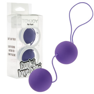ToyJoy FUNKY LOVE BALLS Kulki gejszy z uchwytem