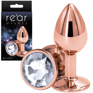 REAR ASSETS ROSE GOLD SMALL CLEAR