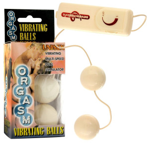 Seven Creations VIBRATING DUOBALLS - Wibrujące kulki gejszy z pilotem