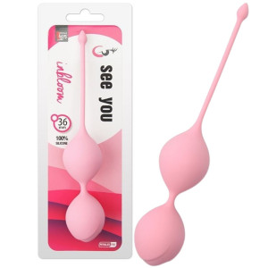 Dream Toys SEE YOU IN BLOOM DUO BALLS 36MM Kulki Gejszy