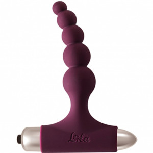 Vibrating Anal Plug Spice it up New Edition Splendor Wine red