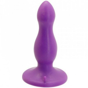 Toyz4Lovers Klasyczny korek analny z przyssawką - silikonowy, Fioletowy